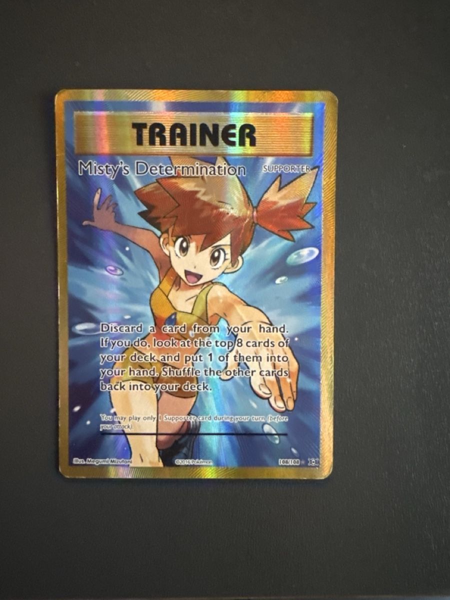 Pokémon Carte collezionabili: Misty’s determination, Evolution, EN, LP – Usato da Ecublens  VD venduto da Goopecev
