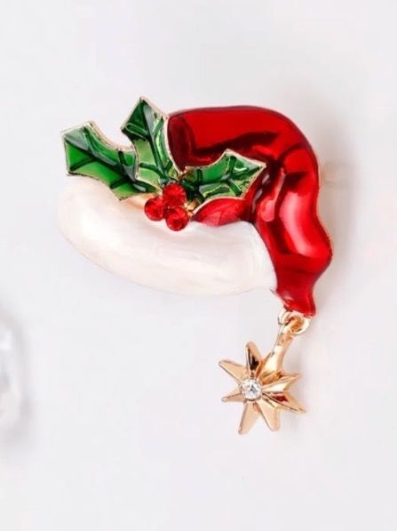 Spille & Fermagli: Brosche Weihnachtsmütze – Nuovo (secondo la descrizione) da Gams venduto da Mariawicca 2