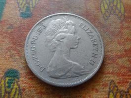 ROYAUME-UNI  10 Pence  1973