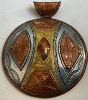 Medaillon Touareg en cuivre