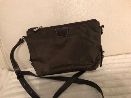 Bogner Umhängetasche, dunkel braun