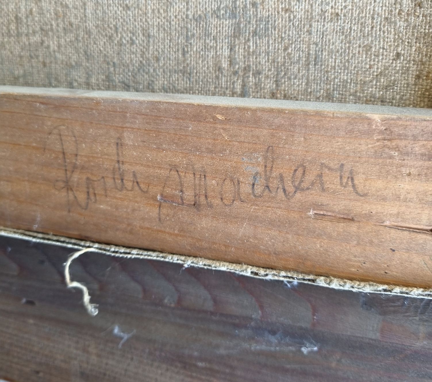 Dipinti: Bild Öl signed Rosch Amacher – Usato da Ostermundigen venduto da vintage60 2