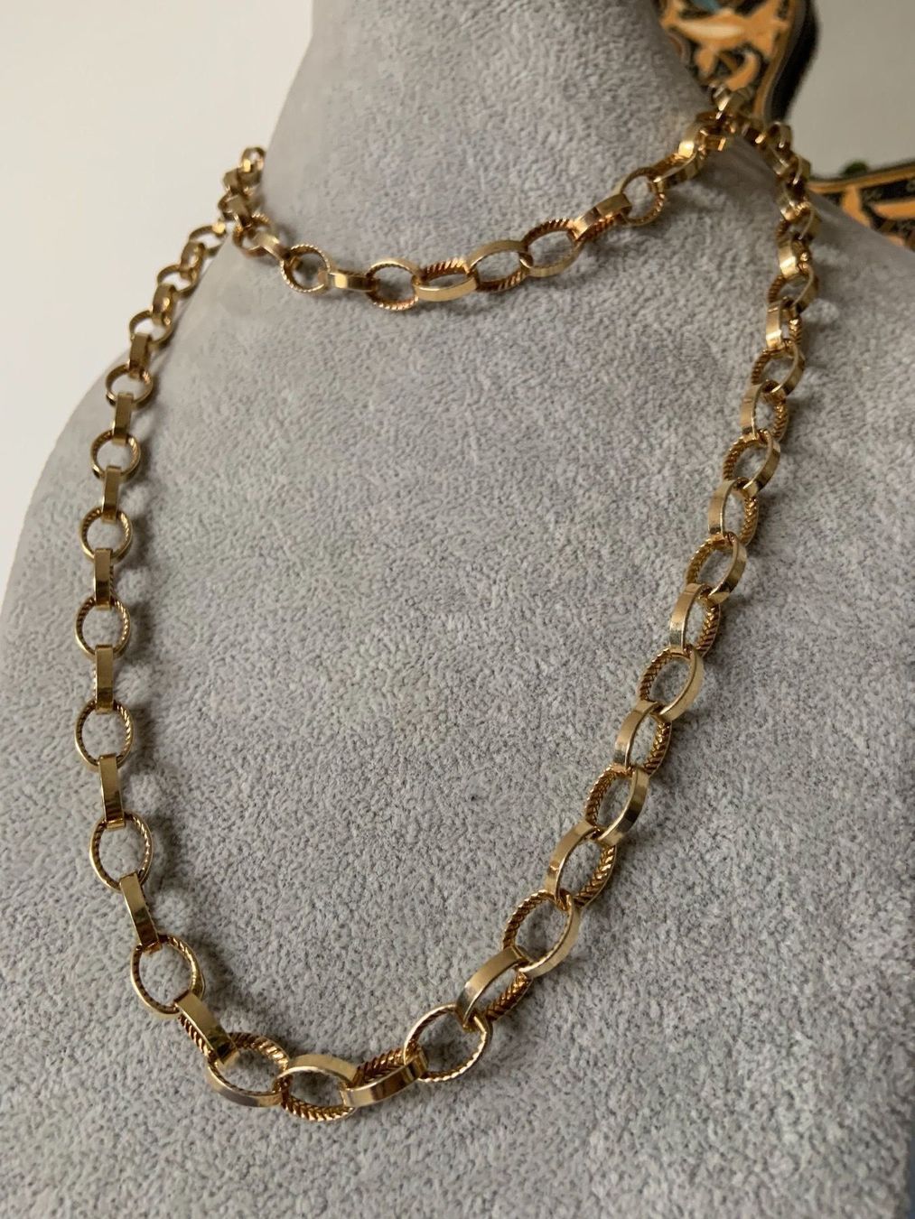 Catenine: Flachankerkette silber925-vergoldet!!! – Usato da Dittingen venduto da Bijoubelle 1