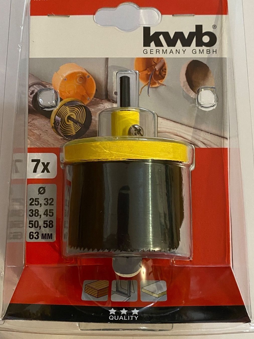 Bosch Tutti gli attrezzi: Lochsägensatz 7 tlg. – Nuovo (secondo la descrizione) da Heerbrugg venduto da ProBau-Liq
