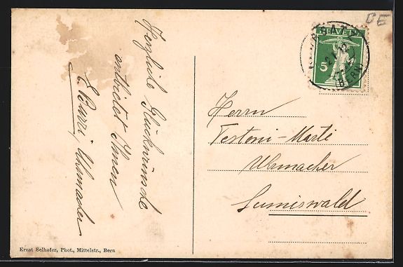 Cartes postales: Oberbütschel, Restaurant Bütschelegg – D'occasion à Berlin par bartko-reher 1