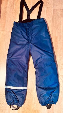 Wattierte Winter-Outdoorhose Gr. 134, H&M. Neu