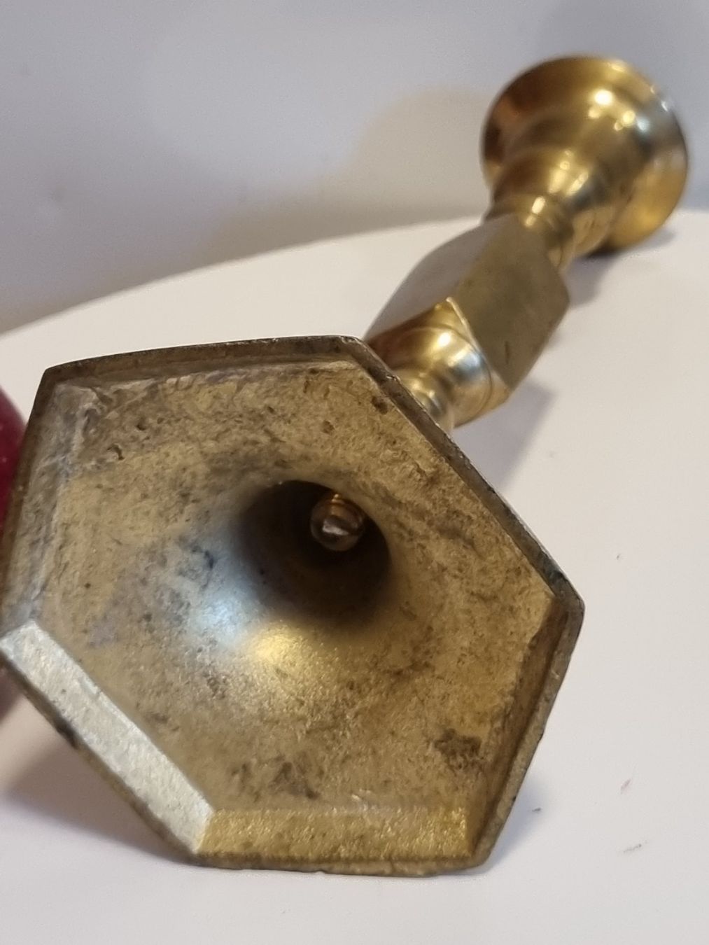 Portacandele: Vintage Messing Kerzenständer 18 cm – Usato da Scharnachtal venduto da devin03 2