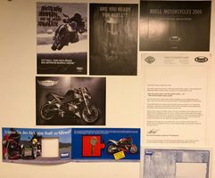 BUELL Motorräder - diverse Prospekte und Materialien