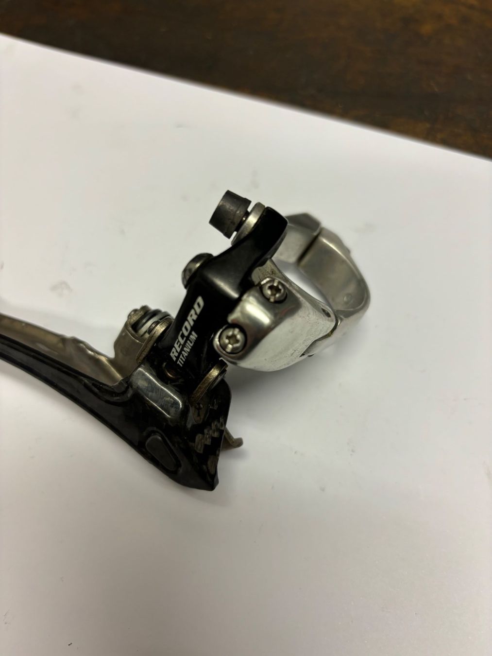 Campagnolo Pezzi di ricambio: Campagnolo Record Titanium Umwerfer – Usato da Uetikon am See venduto da Interceptor05 1
