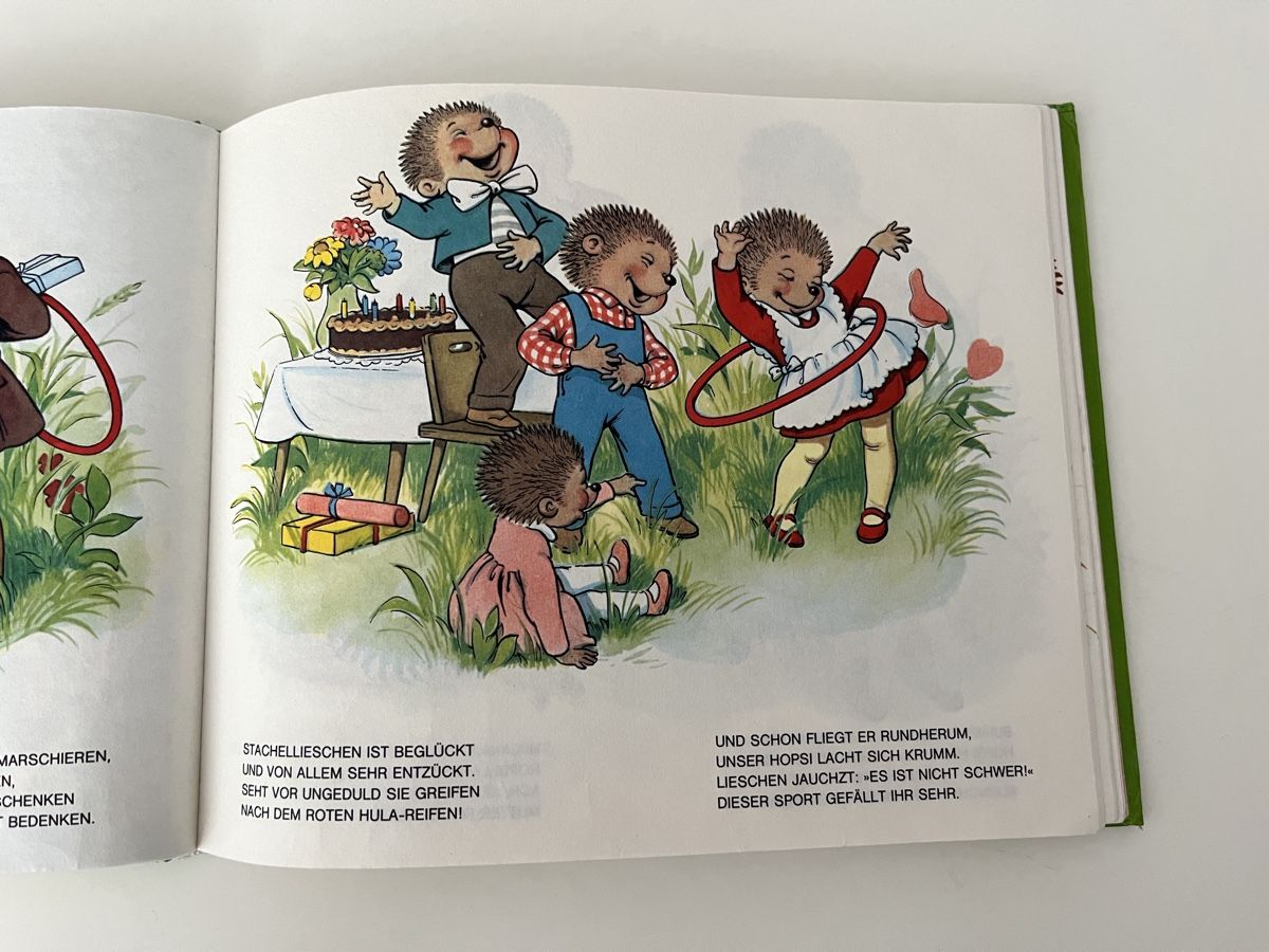 Libri: Kinderbuch: Die lustigen Igelkinder – Usato da Arni AG venduto da Silverstar_01 1