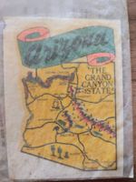 Lindgren-Turner Co. Abziehbild ARIZONA GRAND. Original Verp.
