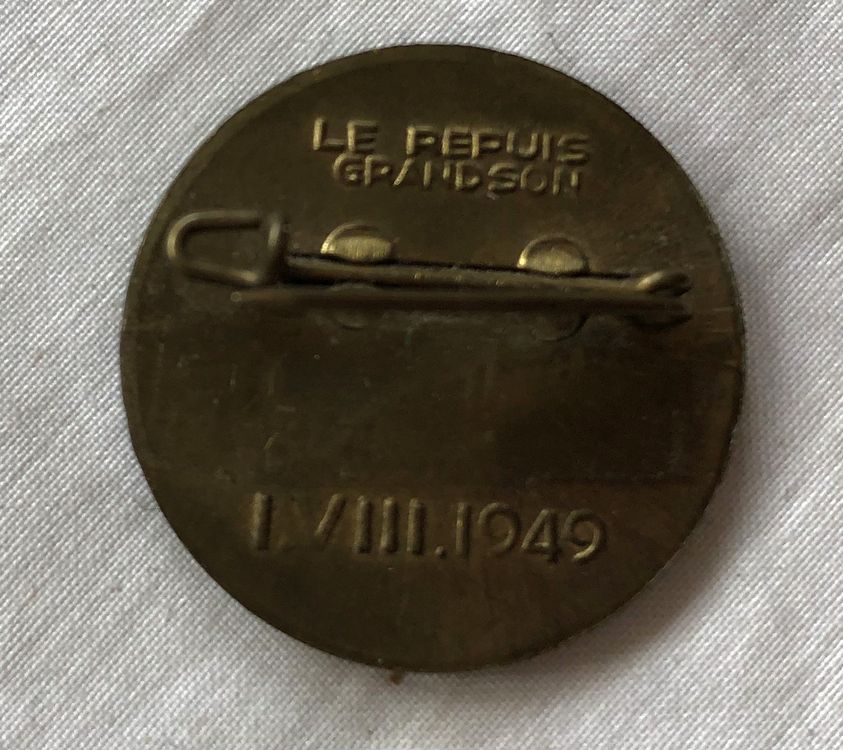 Medaille - Bronze - Schweiz - I.VIII.1949 2