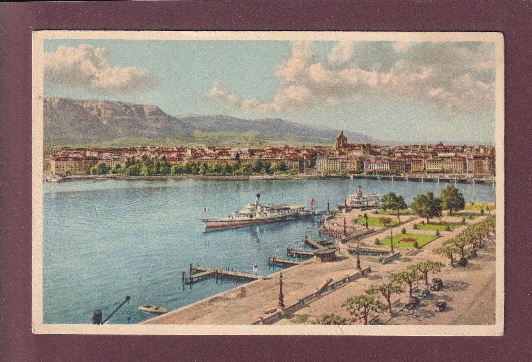 Cartes postales: GENEVE - La rade – D'occasion à Pully par nicecards