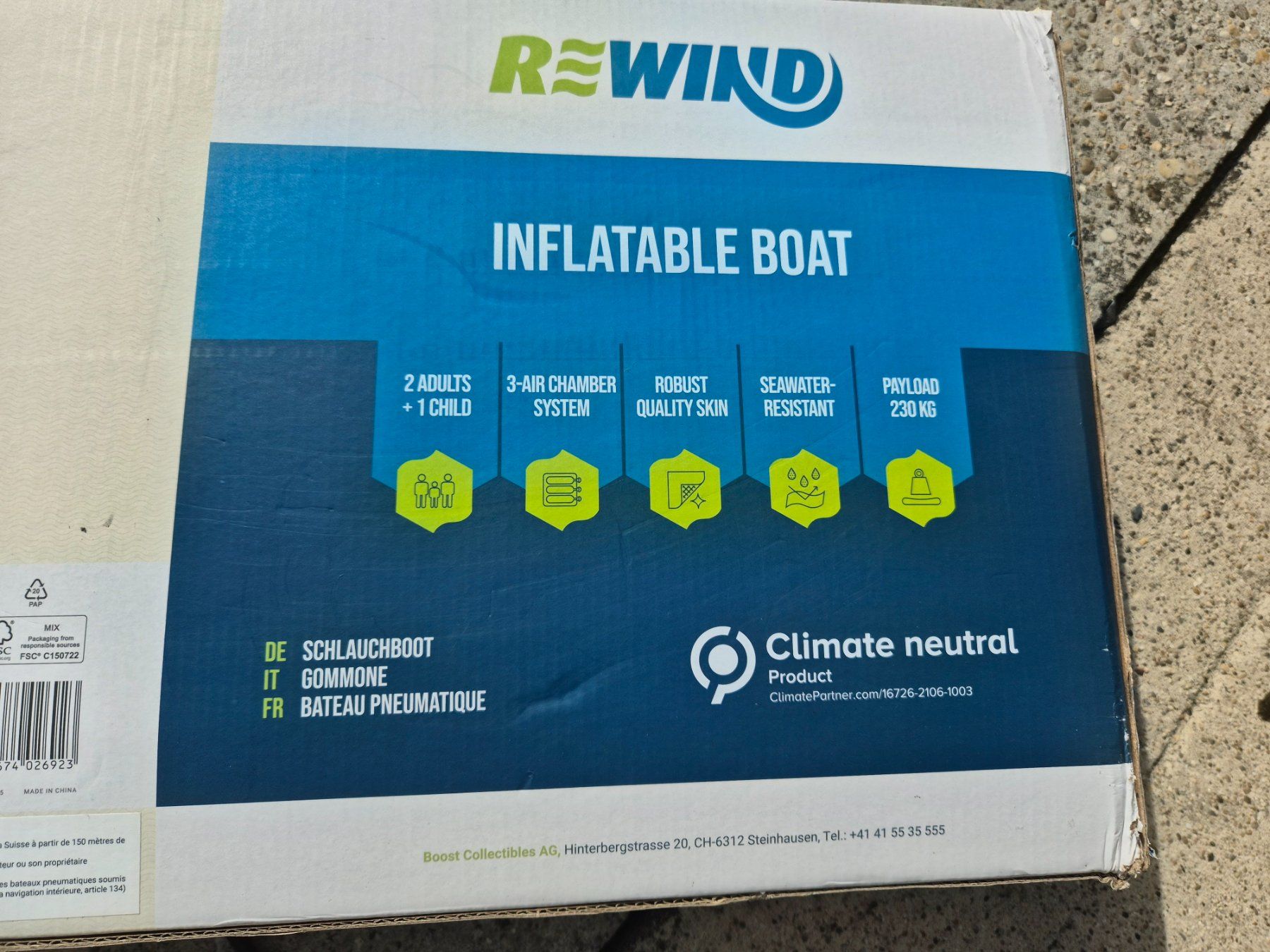 Barche: Gummiboot Schlauchboot – Nuovo (secondo la descrizione) da Zweisimmen venduto da Kleindietwil 3