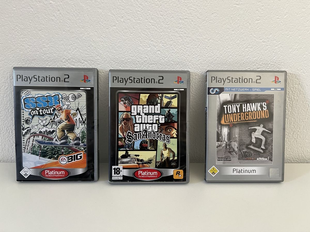 Sony Spiele: 3 Legendäre PlayStation 2 Spiele – Gebraucht aus Chur von Gio7013