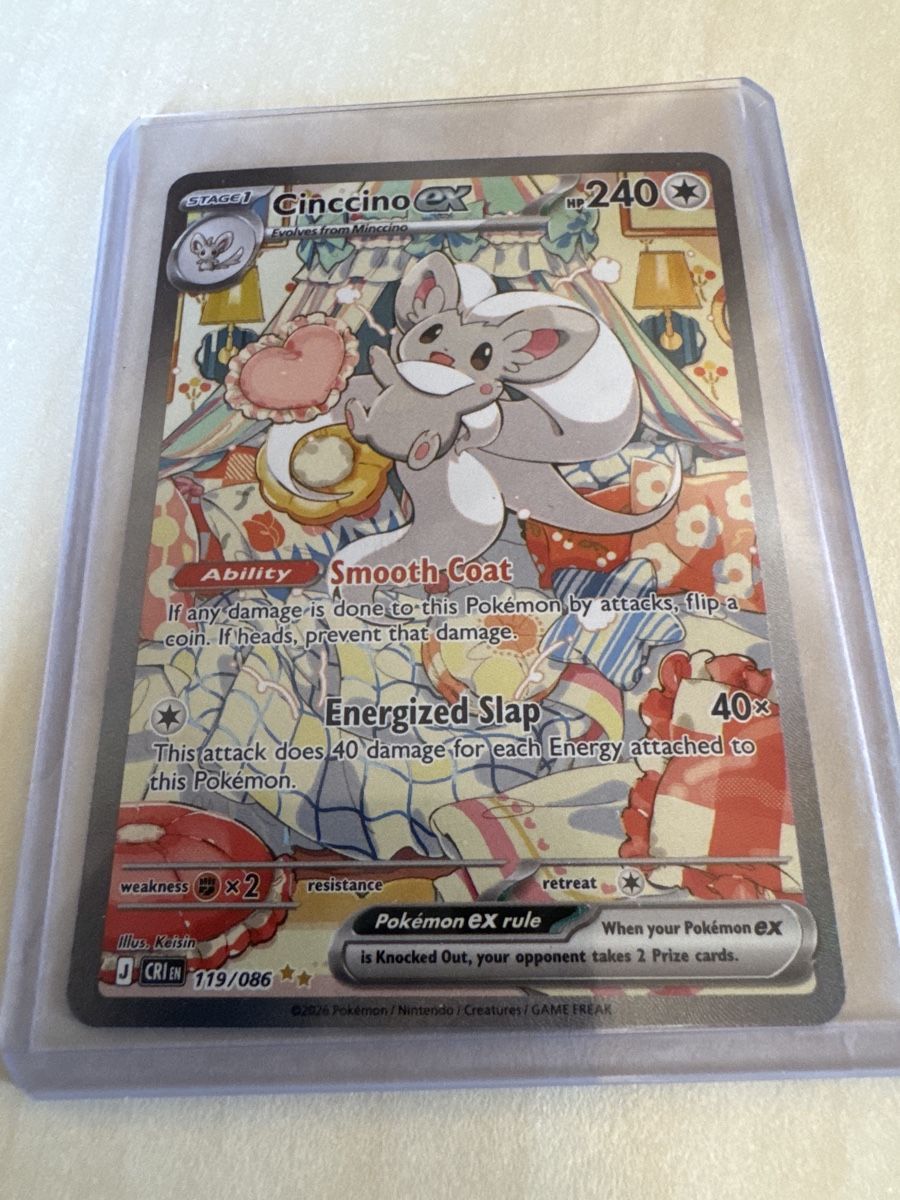 Pokémon Sammelbilder & Trading cards: Cinccino ex 119/086 – Gebraucht aus Flüh von LucaK 2