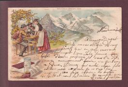 BERNER OBERLAND - Cacao Suchard // dos blessé //