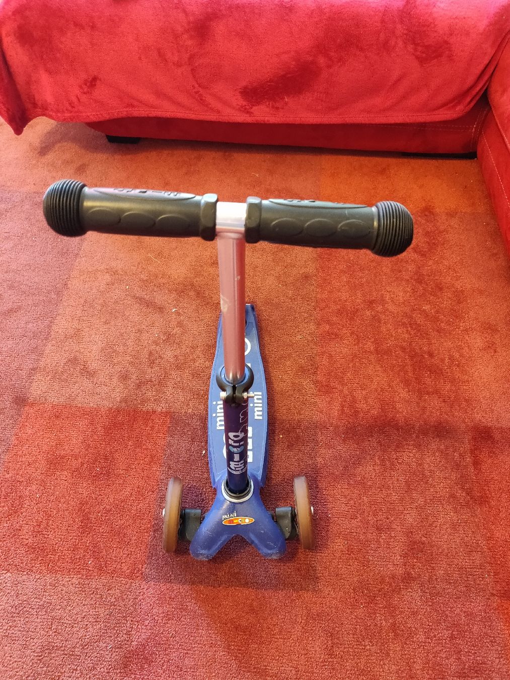 Micro Fahrzeuge für Kinder: Kinderscooter Mini Micro blau guter Zustand – Gebraucht aus Baden von vongillus 1