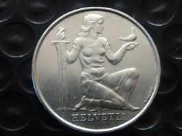 5 Fr. 1936 Wehranleihe   - unz. / stgl.