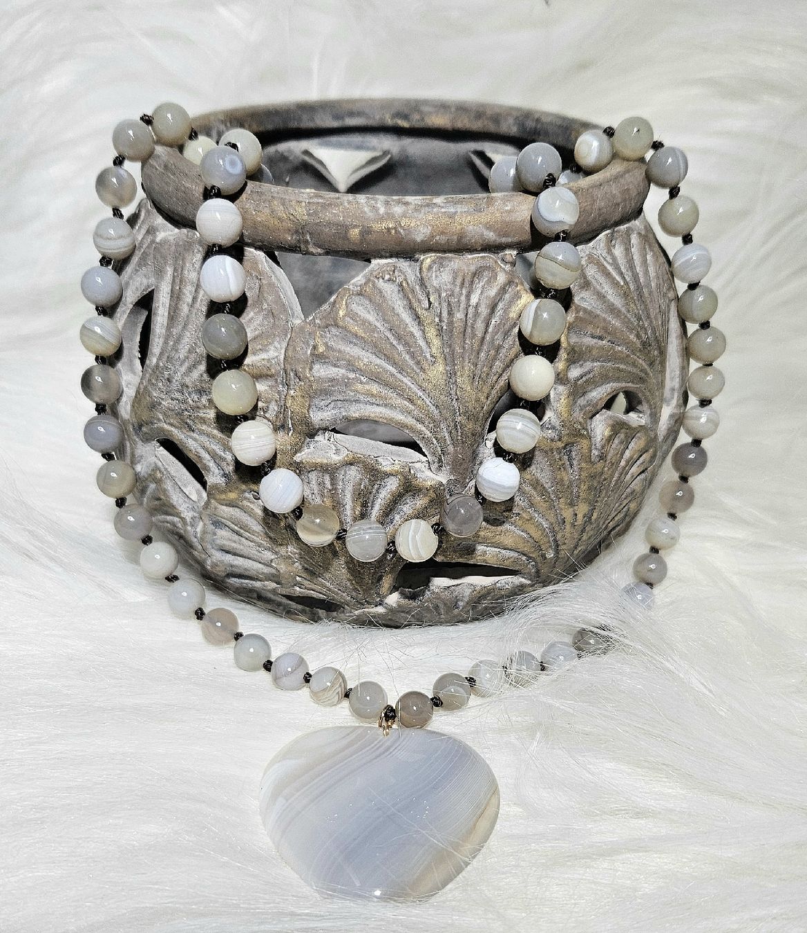 Catenine: Boho Herz-Steink. - Spendenaktion – Nuovo (secondo la descrizione) da Unterkulm venduto da Nachtigall