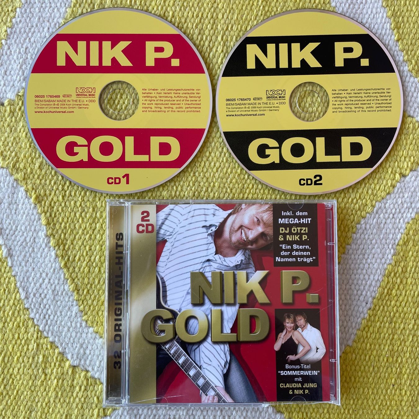 CD: NIK P.-2CD GOLD 32 ORIGINAL HITS – Usato da Rorschacherberg venduto da CD-Roli