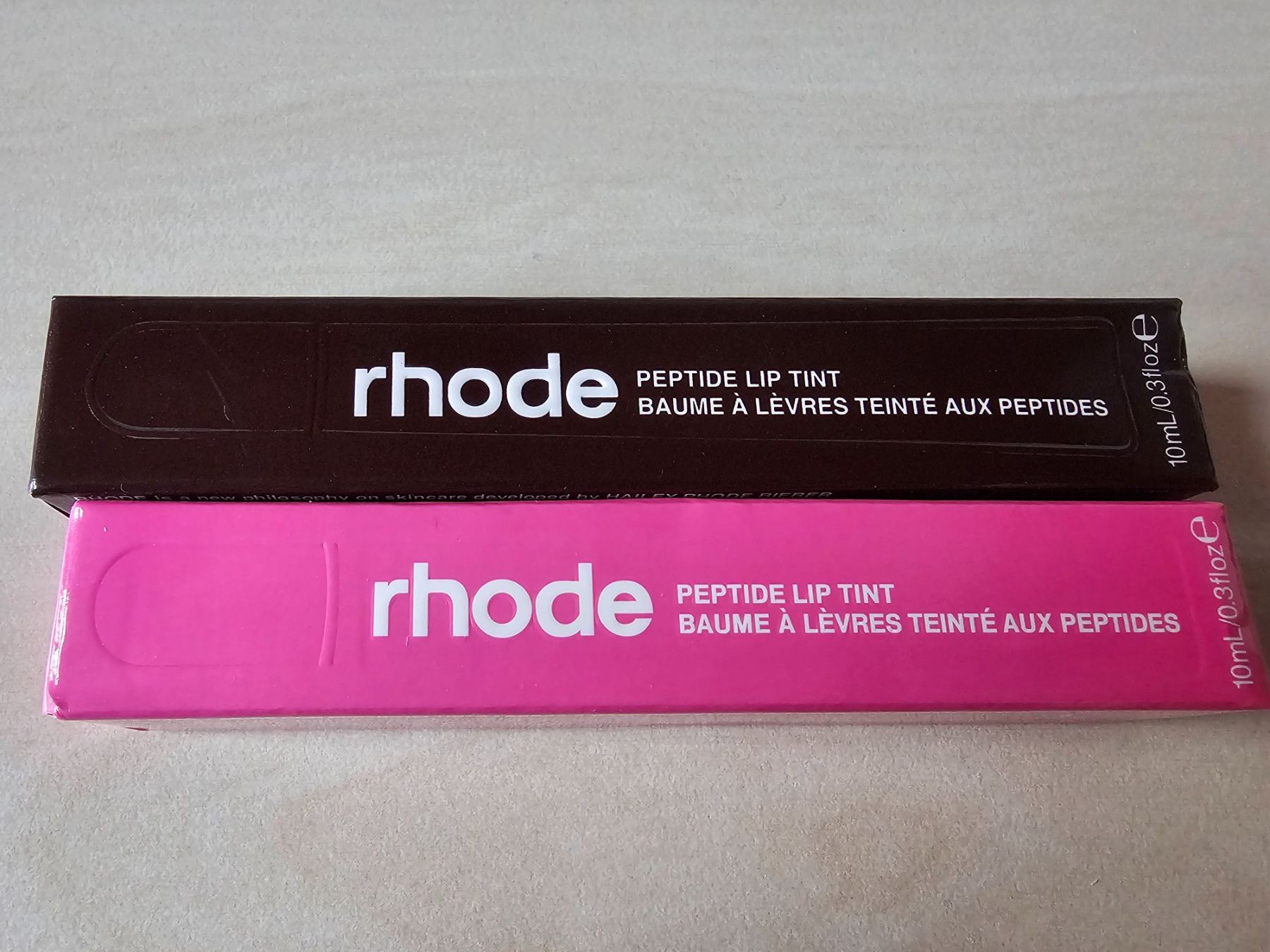 Make-up: 2 Rhode Peptide Lip Tints Espresso und Shortcake – Neu (gemäss Beschreibung) aus Balterswil von Dikdik1992