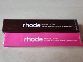 2 Rhode Peptide Lip Tints Espresso und Shortcake