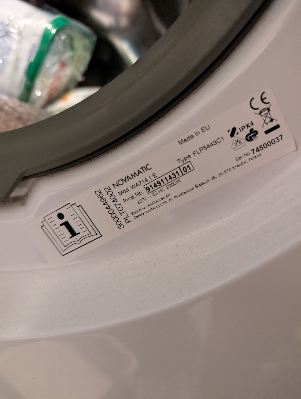 Novamatic Lavatrici: Waschmaschine NOVAMATIC WA714.1 E gebraucht – Usato da Nänikon venduto da mai_b8bk 1