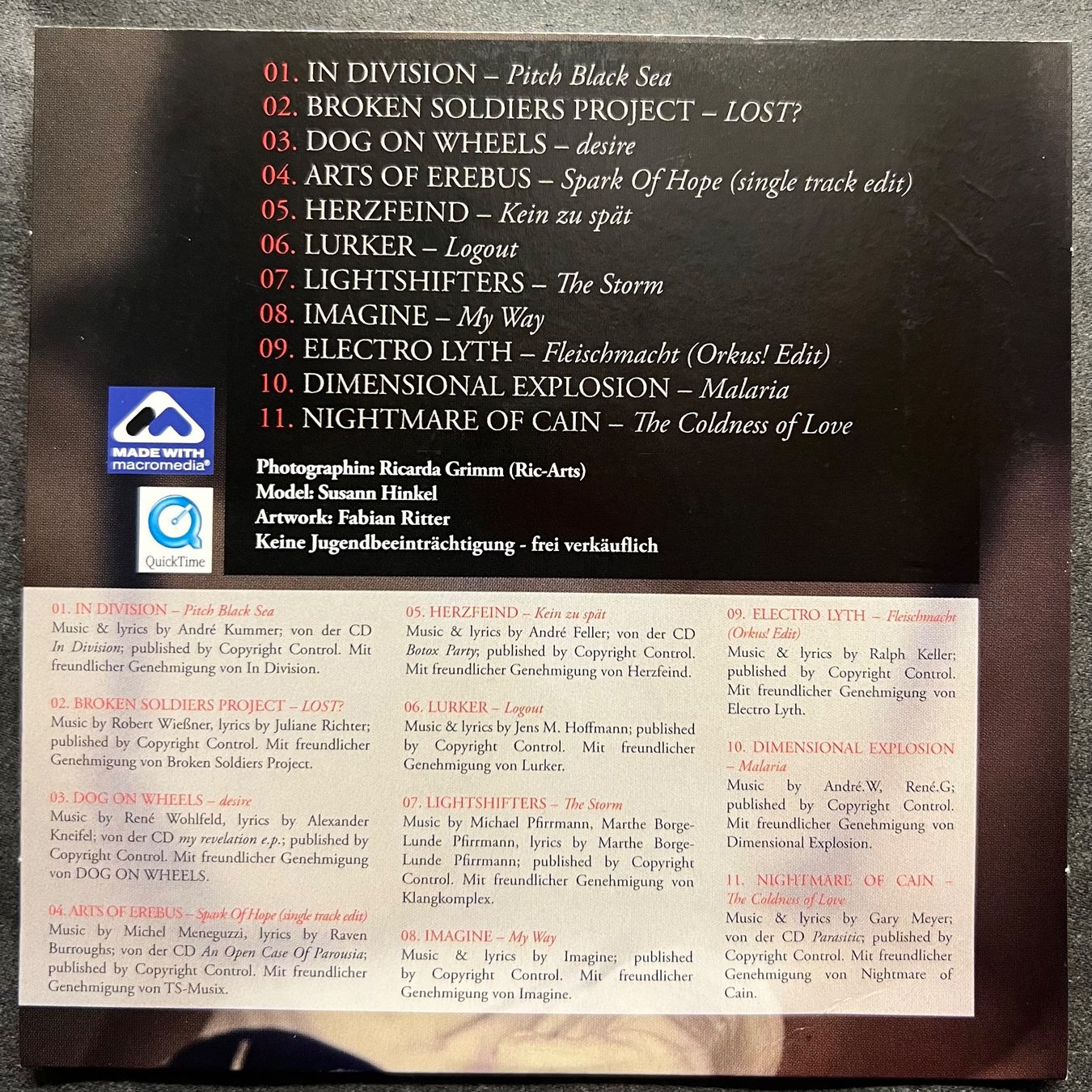 CD: Orkus! Nr. 10 Oktober 2013 + CD Compilation 93 – Usato da Zürich venduto da rigani 3