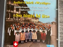 Cd Jodlerchörli Wystäge "So tönt's bi üs"