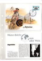 Argentinien_1994_Münzbrief mit Beschreibung