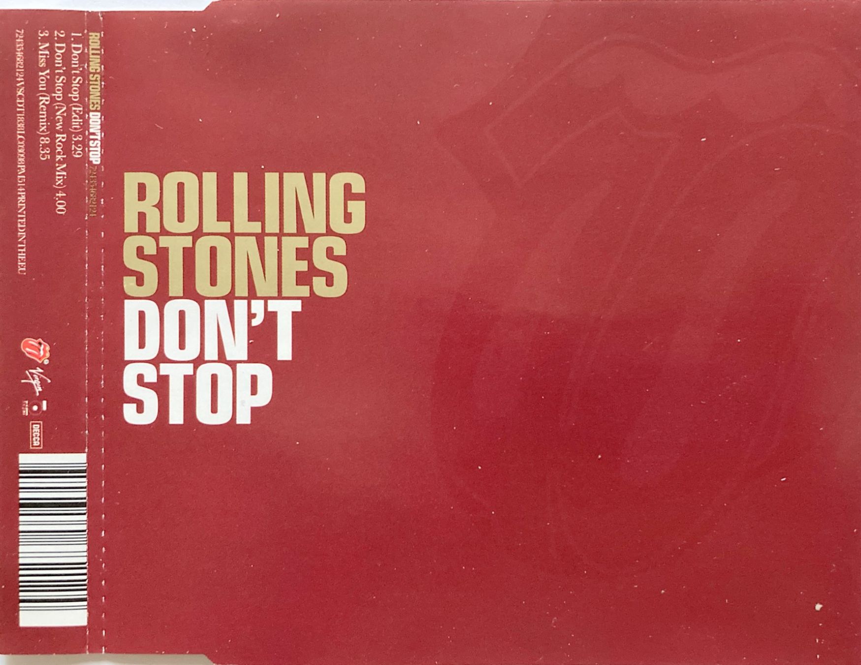 CDs: ROLLING STONES - DON’T STOP – D'occasion à Bottens par hotter-than-hell