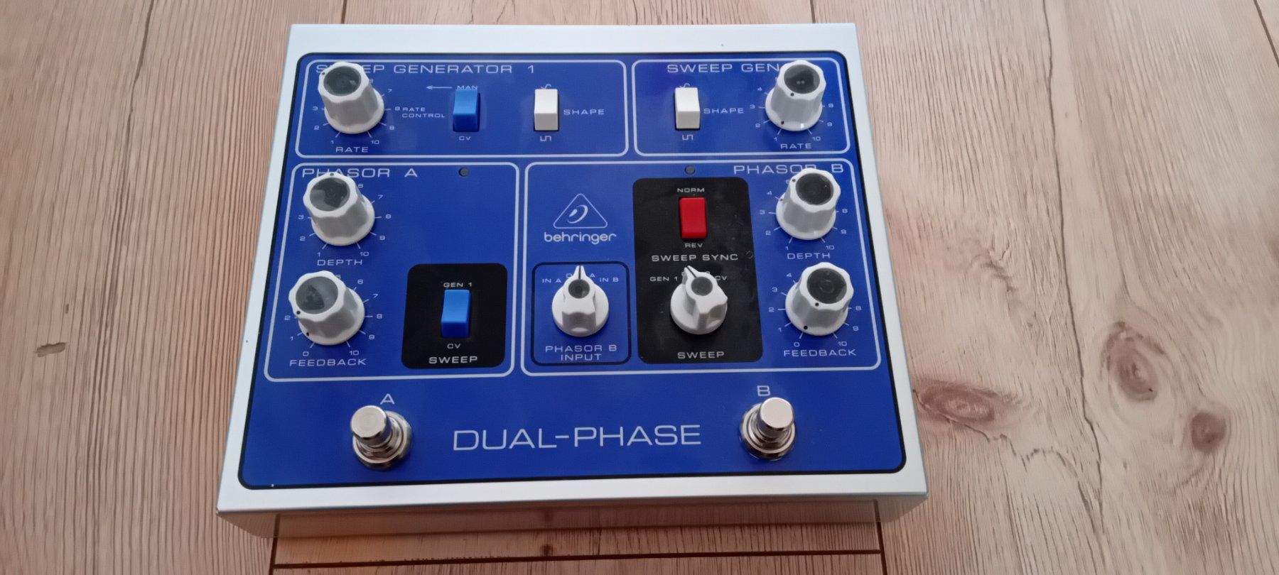 Strumenti musicali: Behringer Dual Phase Phaser – Nuovo (secondo la descrizione) da Arni AG venduto da Rafael5179
