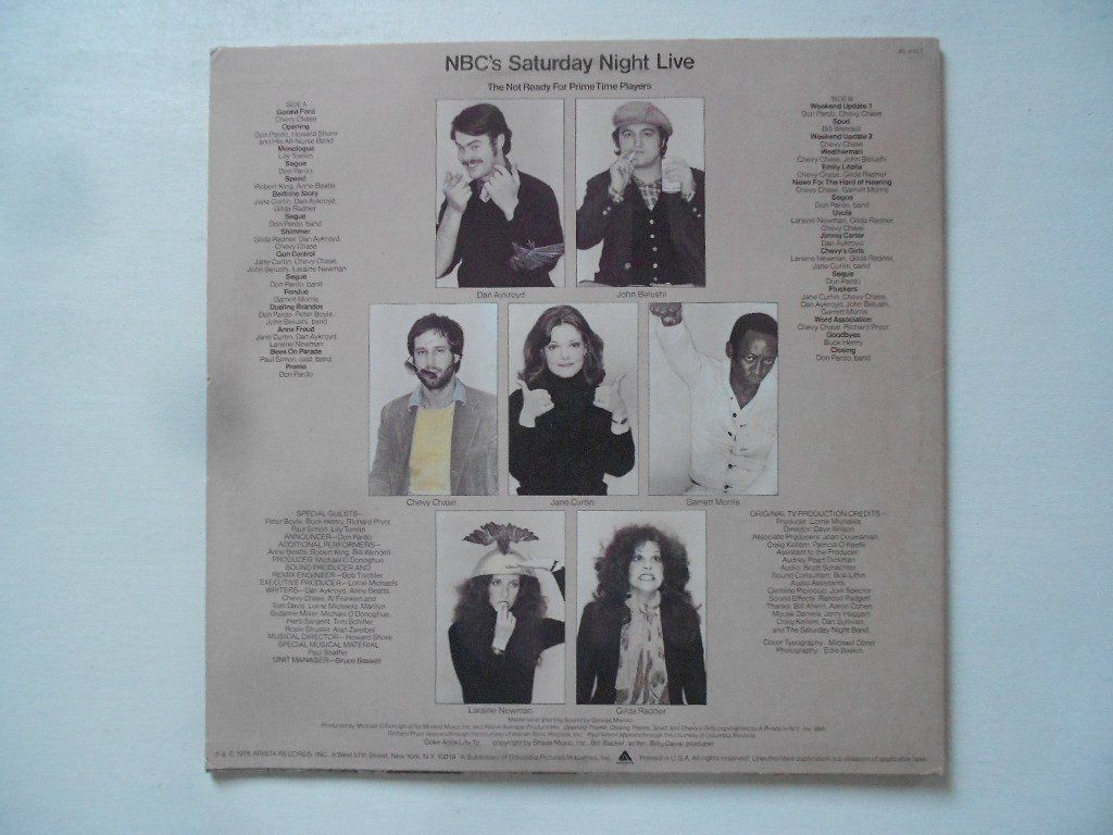 Dischi in vinile: NBC's  -  SATURDAY NIGHT LIVE – Usato da Bex venduto da Giorgiob 1