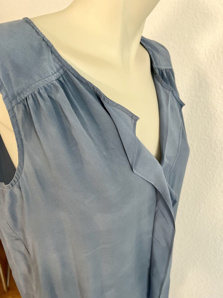 Closed Vestiti: CLOSED Damen blaues Kleid Grösse 36, Seide – Usato da Basel venduto da Bettybooo 5