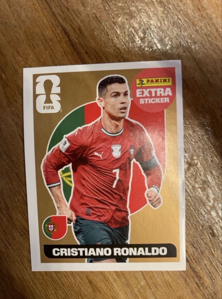 Panini Sammelbilder & Trading cards: Cristiano Ronaldo gold Extra Sticker – Neu (gemäss Beschreibung) aus Schübelbach von DimovSanja