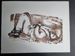 IRMA HEDIGER LITHOGRAPHIE SIGNIERT NUMMERIERT