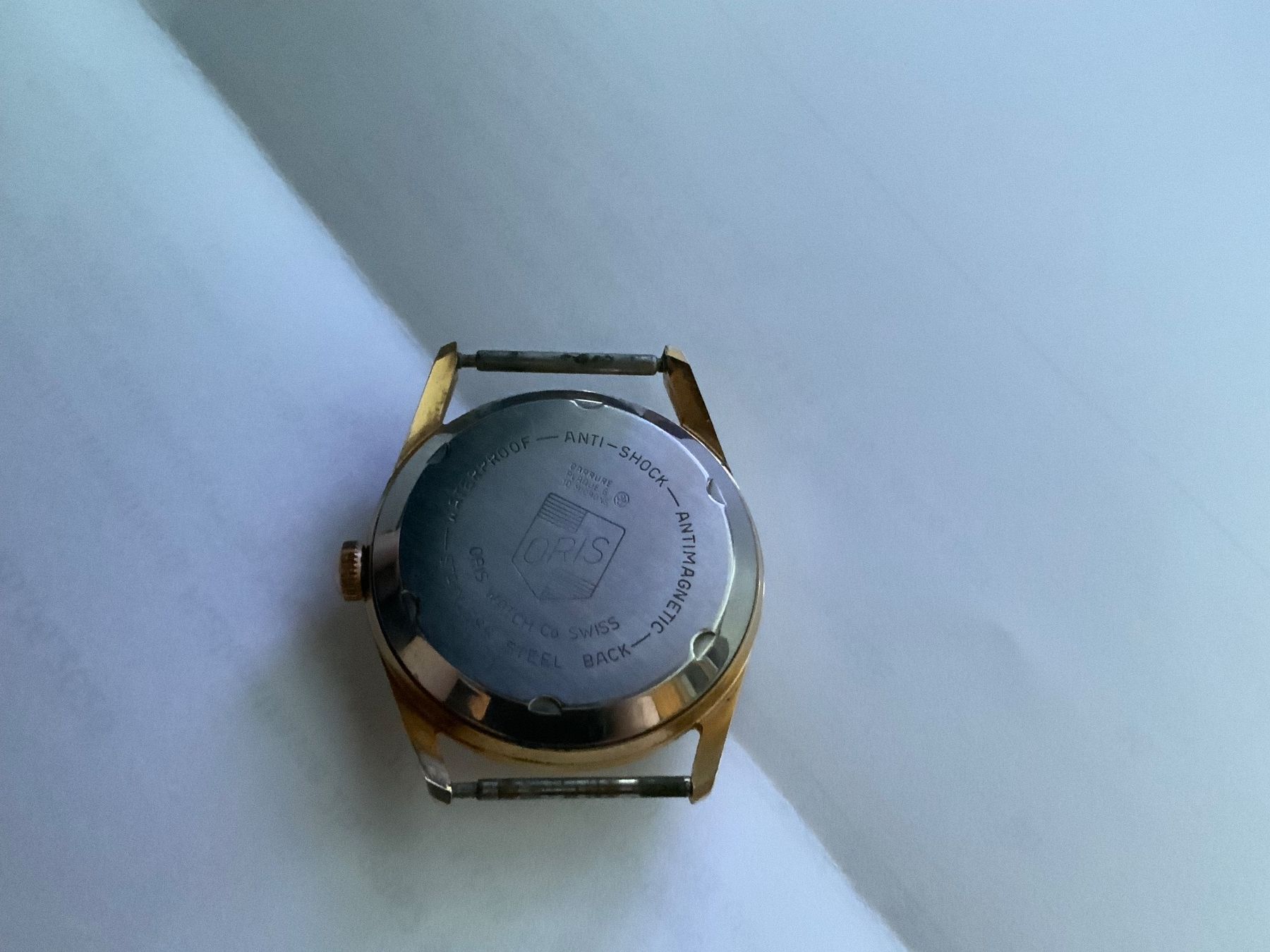 Oris Orologi: ORIS Uhr goldfarben Herren – Usato da Schübelbach venduto da S1CH 1