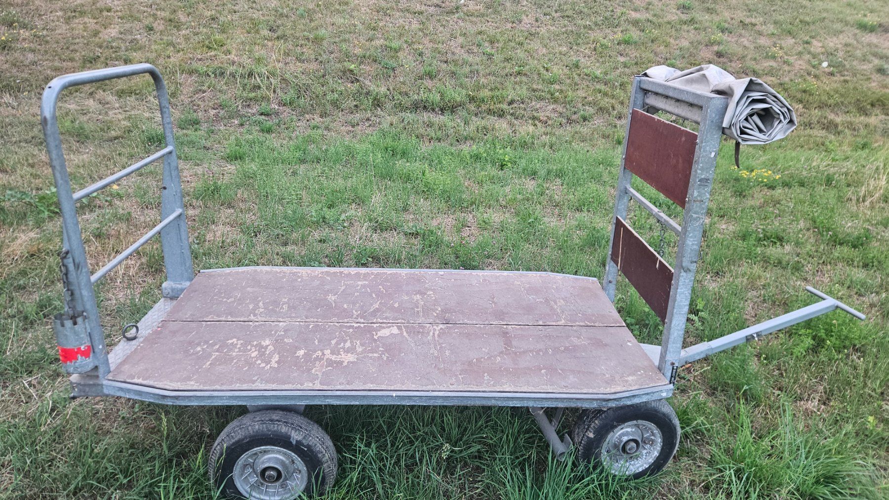 Anhänger: Plattformwagen mit Plane gebraucht – Gebraucht aus Feldbach von 66EDI 1