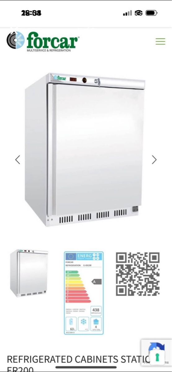 Frigoriferi: Forcar gastro under counter fridge – Usato da Chur venduto da vio_6qlk