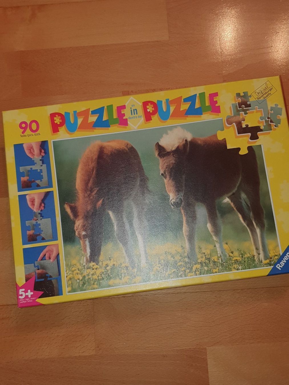 Puzzle: Ravensburger Shetland - Fohlen, 90 Teile – Usato da Oberdorf BL venduto da BaldenEagle