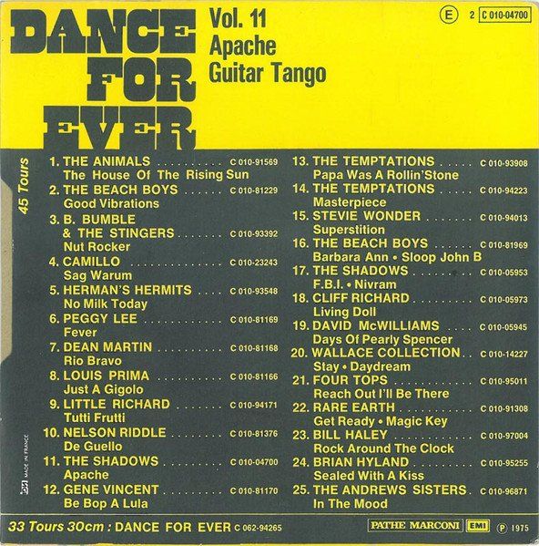 Dischi in vinile: 45 TOURS THE SHADOWS - ROCK'n'ROLL – Usato da PORRENTRTUY venduto da RABAIS_SPORT 1