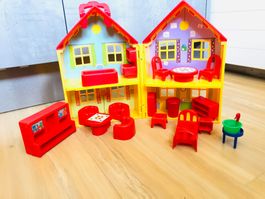 Puppenhaus für Lego Friends Playmobil Puppenmöbel Möbel