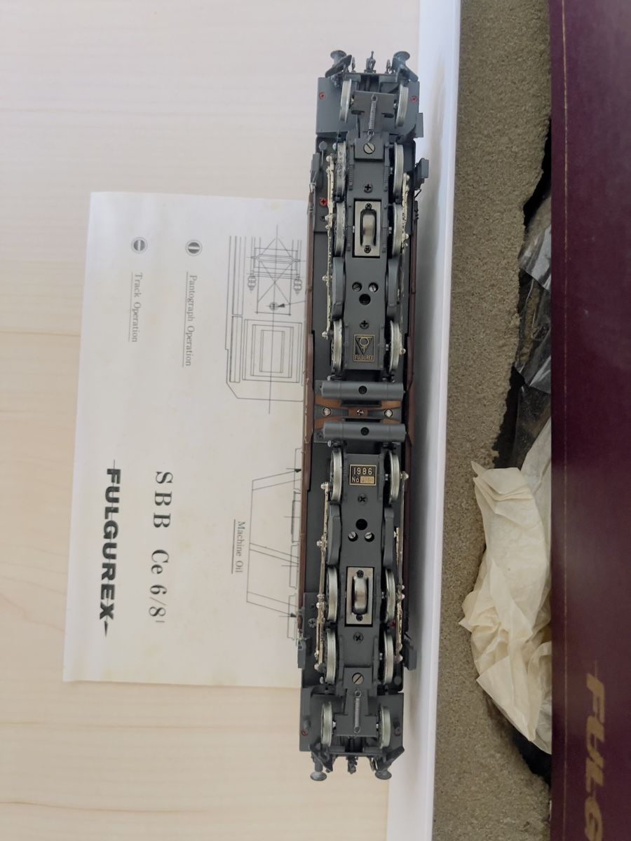 Fulgurex Modellini di ferrovie: SBB Fulgurex Ce 6/8 Zug – Nuovo e nell'imballaggio originale da St. Gallen venduto da elb_kpt5 2