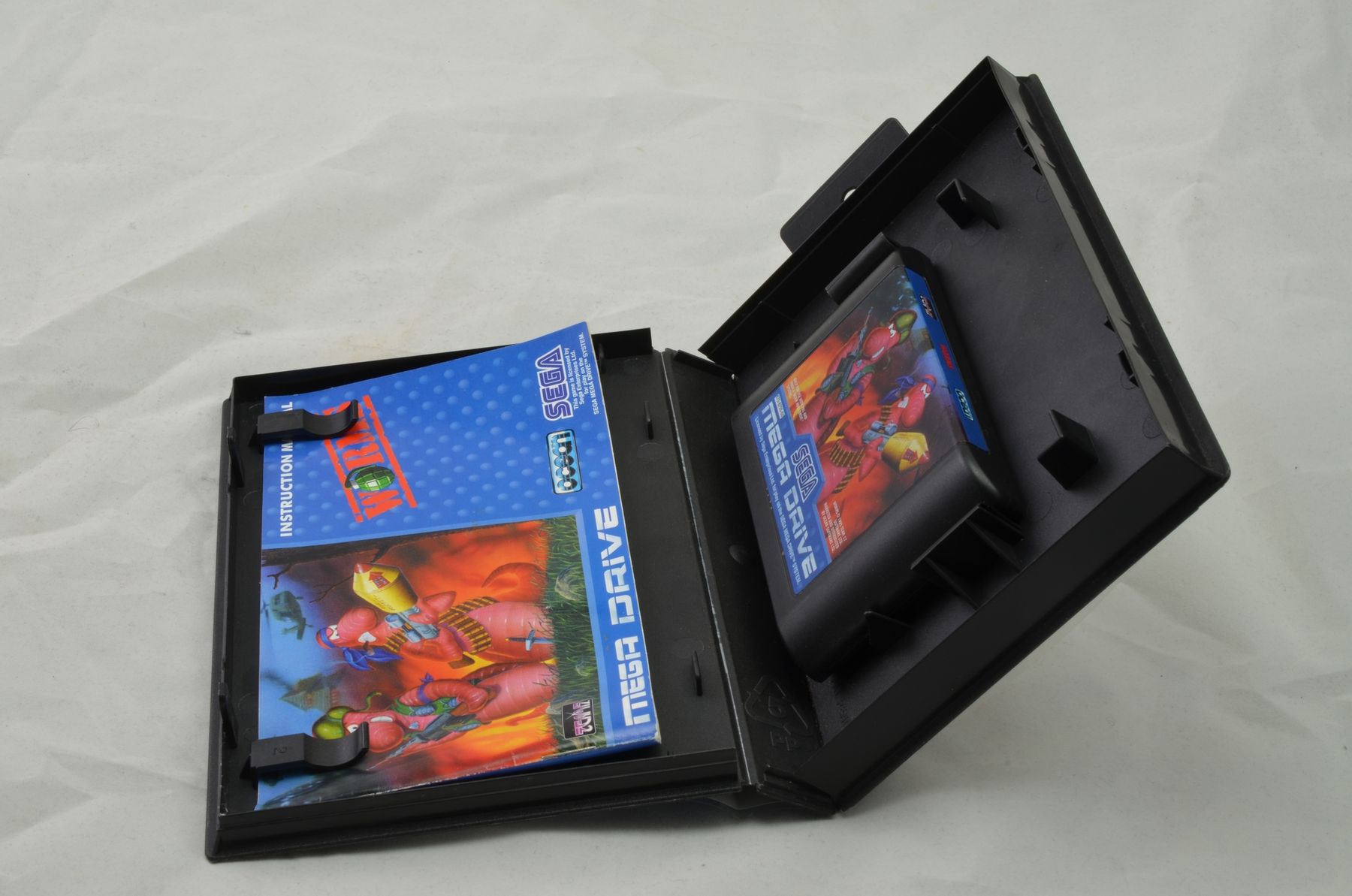 Giochi: Worms Sega Mega Drive Spiel CIB (sehr – Usato da Buchs AG venduto da SellAndBuyX 2