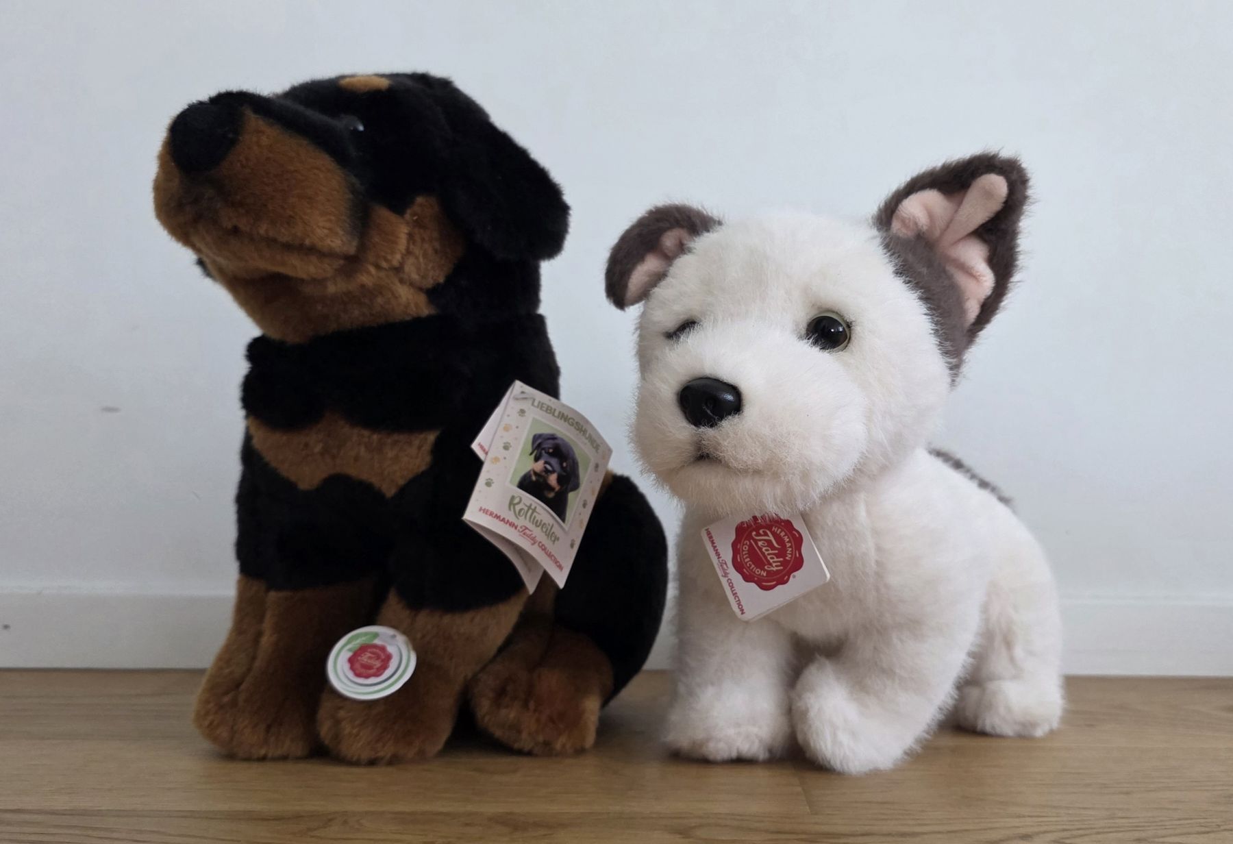 Teddy Hermann Giocattoli: Hermann Teddy Collection Plüsch Hunde  – Nuovo e nell'imballaggio originale da Balterswil venduto da rafi_imhof