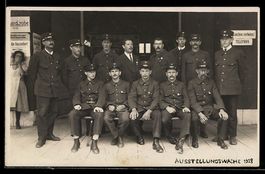 Stans, Gewerbe-Ausstellung 1923, Männer