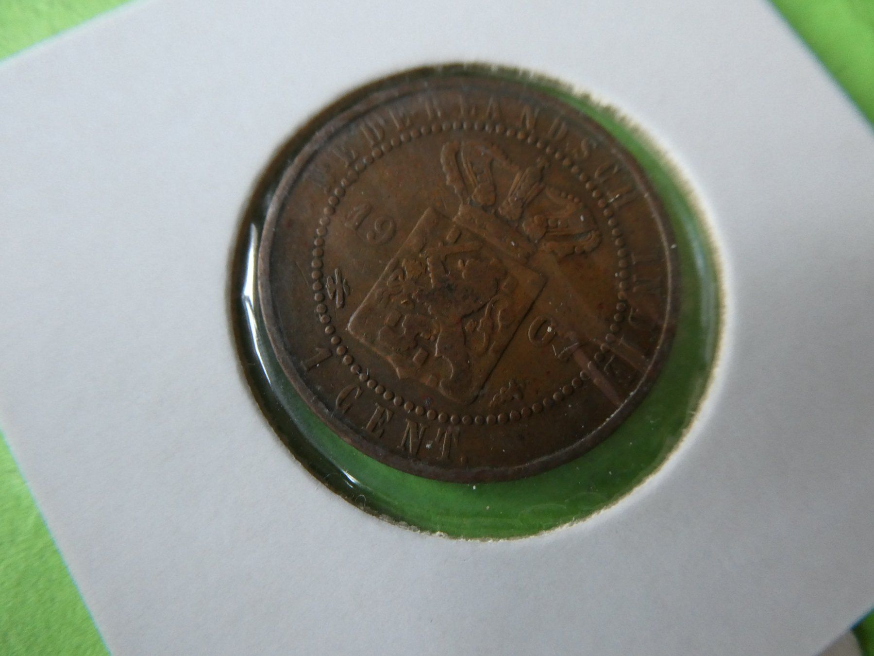 Tutti le monete: NIederländisch Indien 1907, 1 Cent – Usato da Hinterforst venduto da Rohusri 1