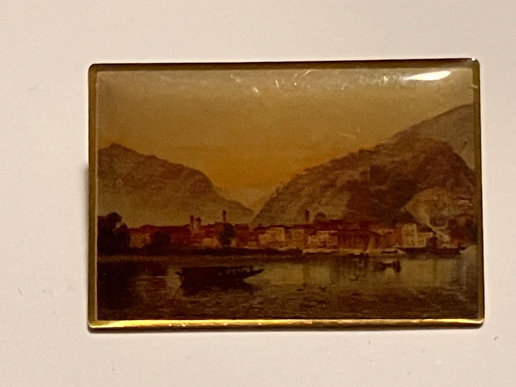 Placchette & Badge: 1 Gemälde See – Usato da Basel venduto da djwwpp