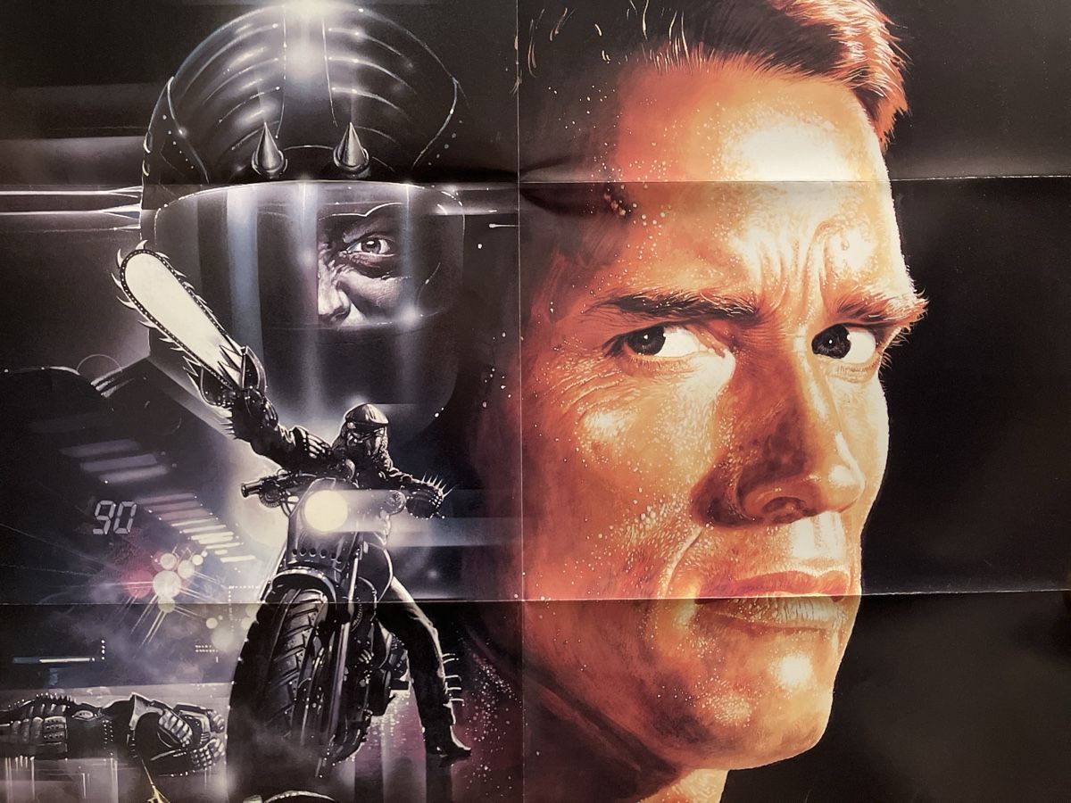 Poster & Bilder: Original Kinoposter: Running Man - Schwarzenegger, 1987! – Neu und originalverpackt aus Lausen von Indexvision 4